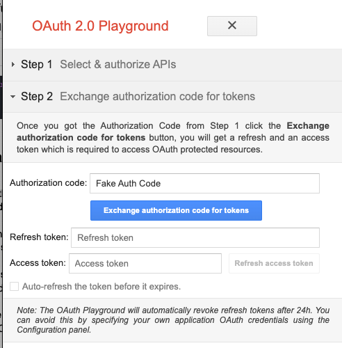 oauth playground 3